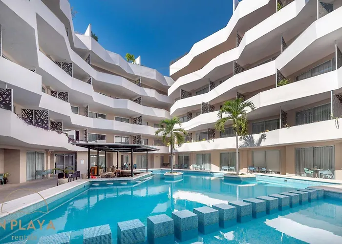 Apartment W Rooftop Pool & Free Parking Playa del Carmen