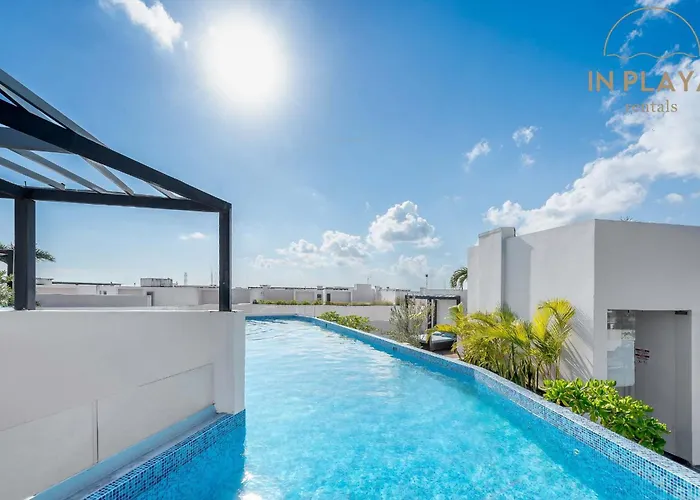 W Rooftop Pool & Free Parking Apartment Playa del Carmen